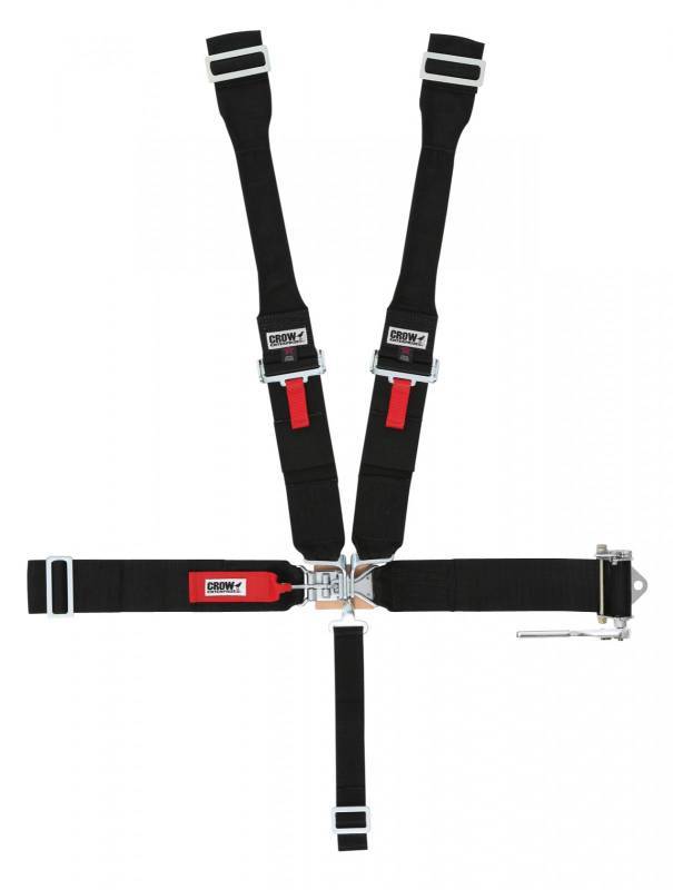 CROW SAFETY GEAR 40064B - 3in Ratchet Sprint Car 5 -Way Restraint. Right si image