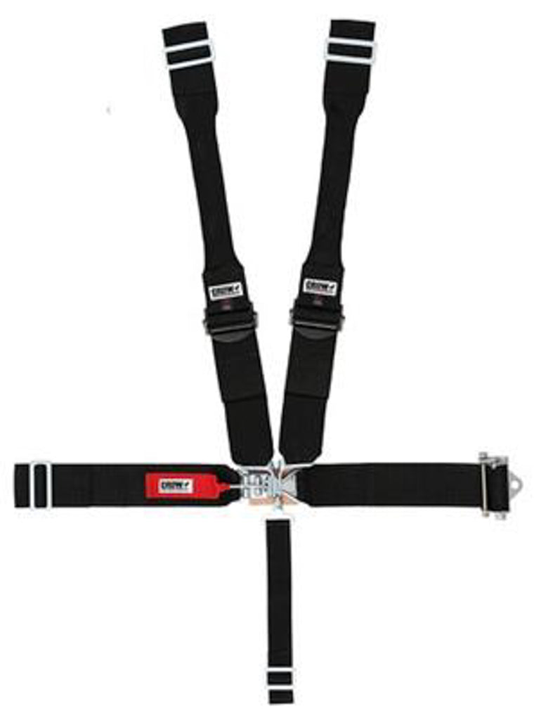 CROW SAFETY GEAR 40084PRB - Seat Belts 5 Point With Ratchet Left Side 5-Way image