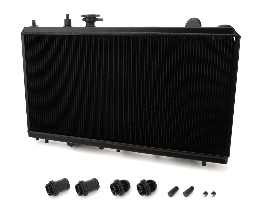 CSF COOLING 2850KB - Radiator 92-00 Honda Civic w/ K-Swap Black image