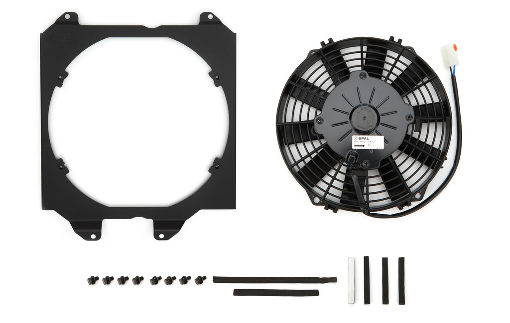 CSF COOLING 2858FB - Fan Shroud/Fan 92-00 Civic Aluminum image