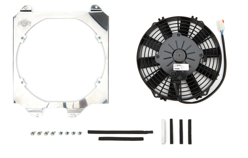 CSF COOLING 2858F - Fan Shroud/Fan 92-00 Civic Aluminum image
