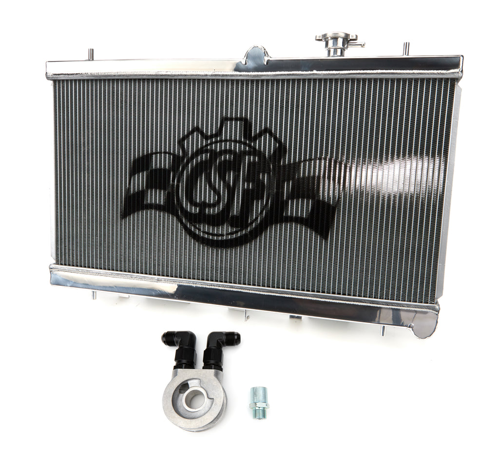 CSF COOLING 3076O - Radiator 02-07 Subaru Impreza w/Built-in OC image