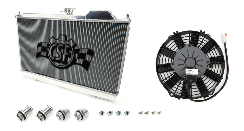 CSF COOLING 7075 - Radiator Mitsubishi Evo 7/8/9 - Full Size Slim image