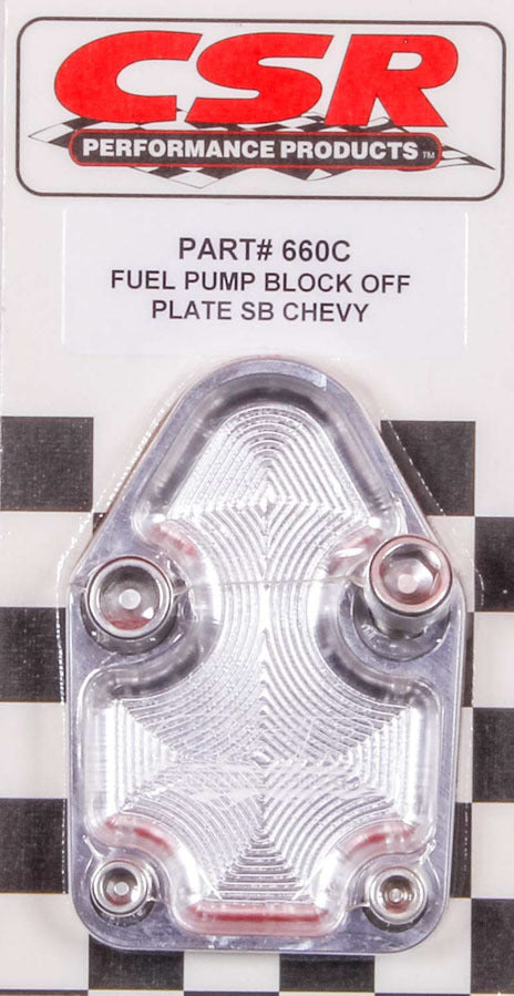 CSR PERFORMANCE 660C - SBC F/P Block-Off Plate - Clear image