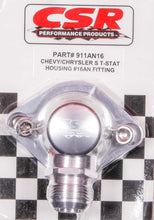 Load image into Gallery viewer, CSR PERFORMANCE 911AN16C - Chevy Swivel Thermostat Housing - Clear image