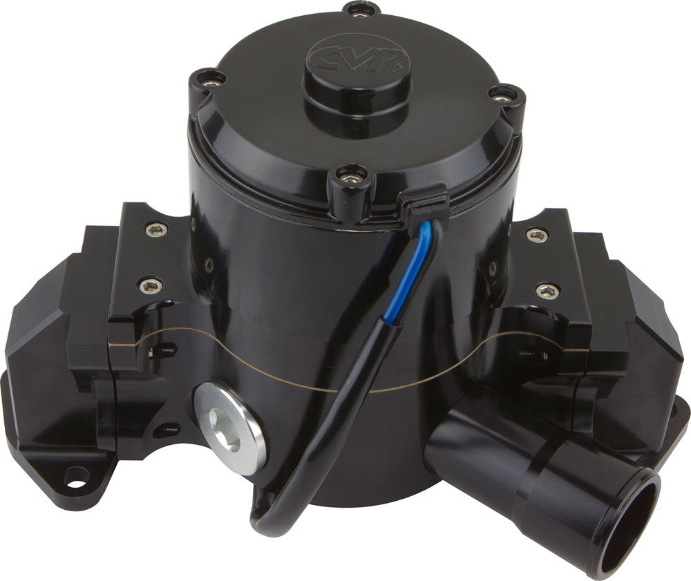 CVR PERFORMANCE 8502BK - SBF Billet Alum Electric Water Pump Black image