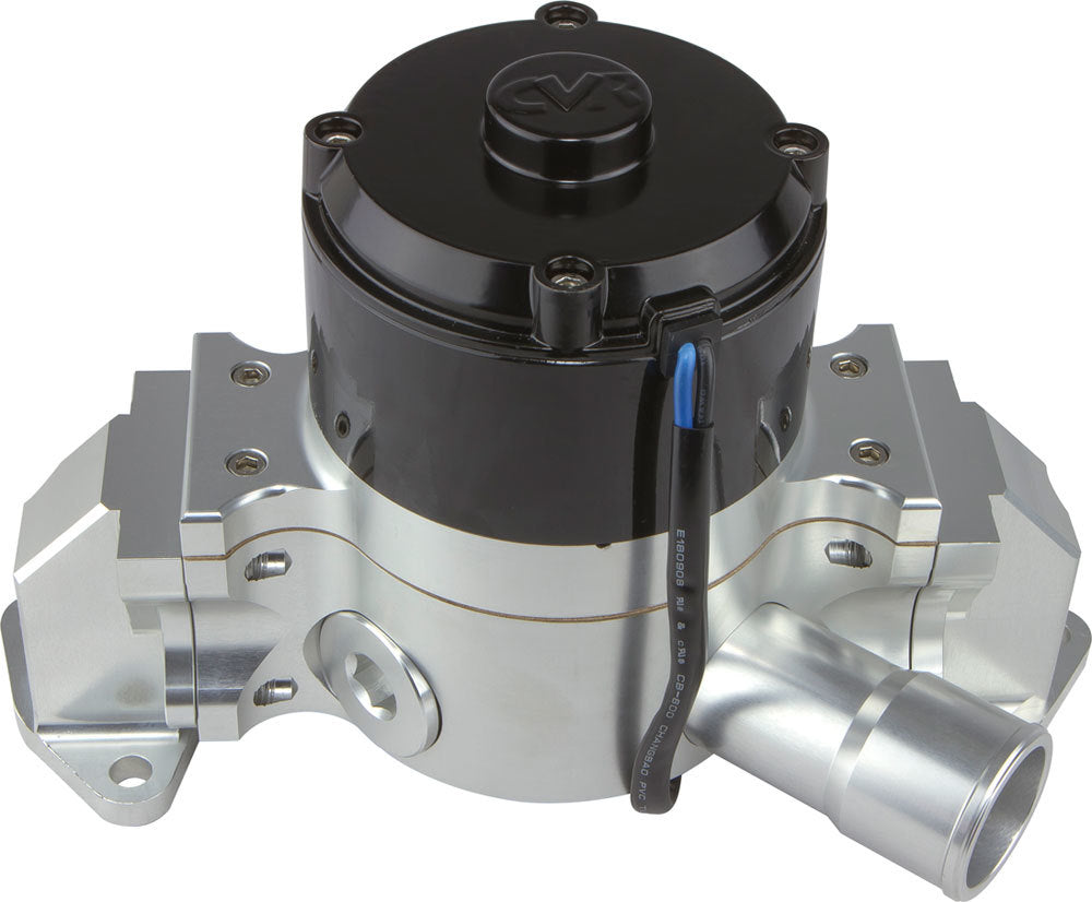 CVR PERFORMANCE 8502CL - SBF Billet Alum Electric Water Pump Clear image