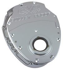 Load image into Gallery viewer, CVR PERFORMANCE TC2350CL - SBC Billet Timing Cover 2-Piece - Clear Anodized image