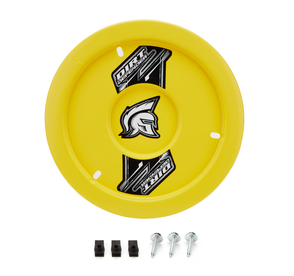 DIRT DEFENDER RACING PRODUCTS 10140-2 - Wheel Cover Yellow GEN II image