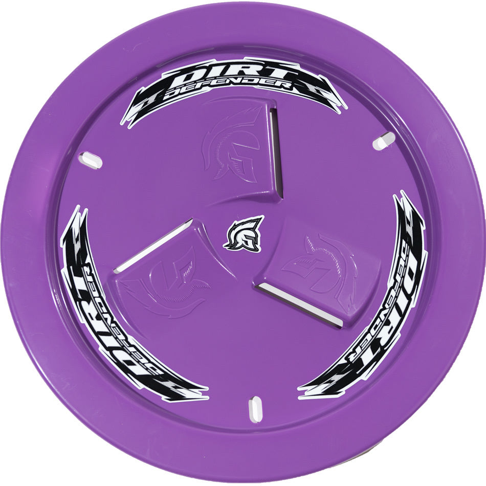 DIRT DEFENDER RACING PRODUCTS 10200 - Wheel Cover Purple Vented image