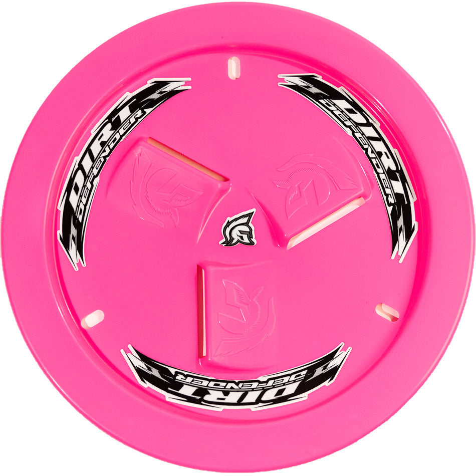 DIRT DEFENDER RACING PRODUCTS 10250 - Wheel Cover Neon Pink Vented image