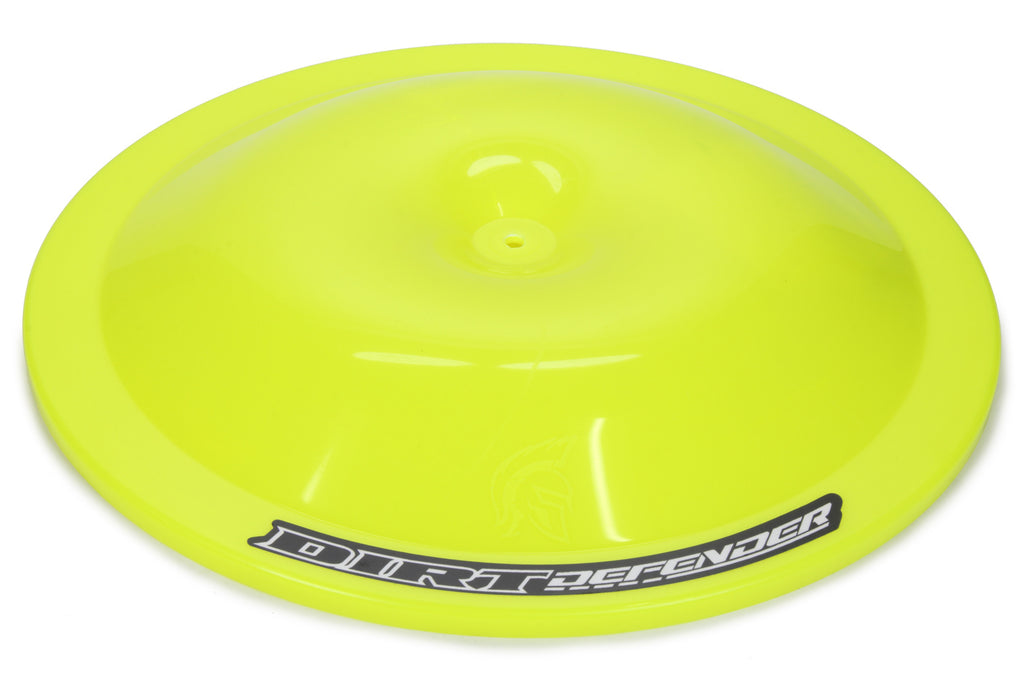 DIRT DEFENDER RACING PRODUCTS 5007 - Air Cleaner Top 14in Neon Yellow image