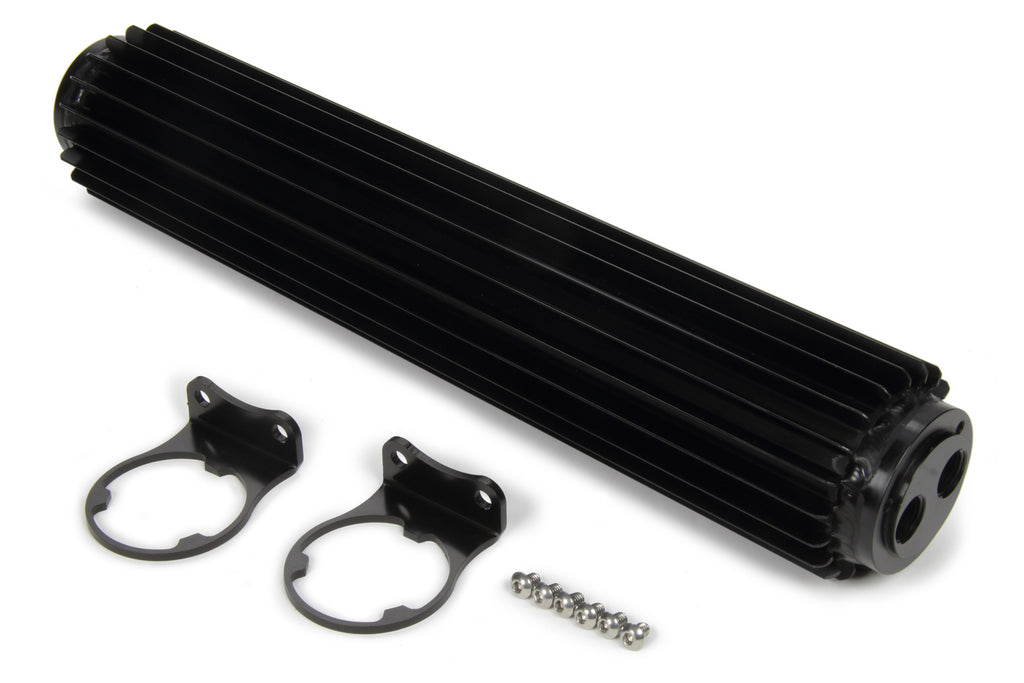 DERALE 13281 - Dual-Pass Heat Sink Cool er  15in Black Anodized image