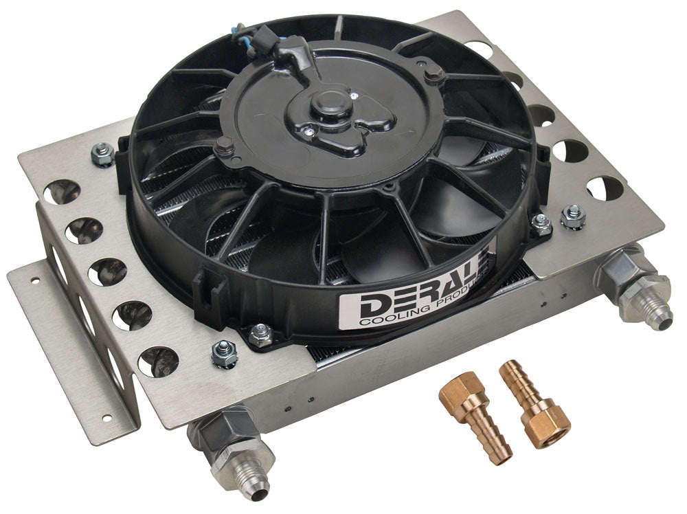 DERALE 13750 - Remote Oil Cooler w/Fan  image