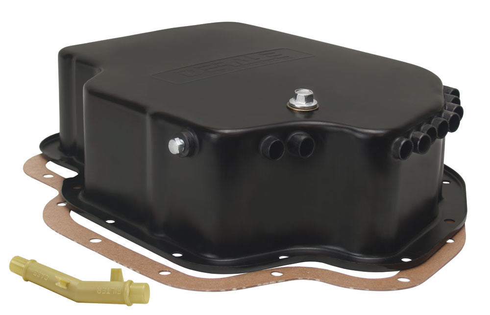 DERALE 14202 - Black Trans Pan GM TH400 Deep Pan image