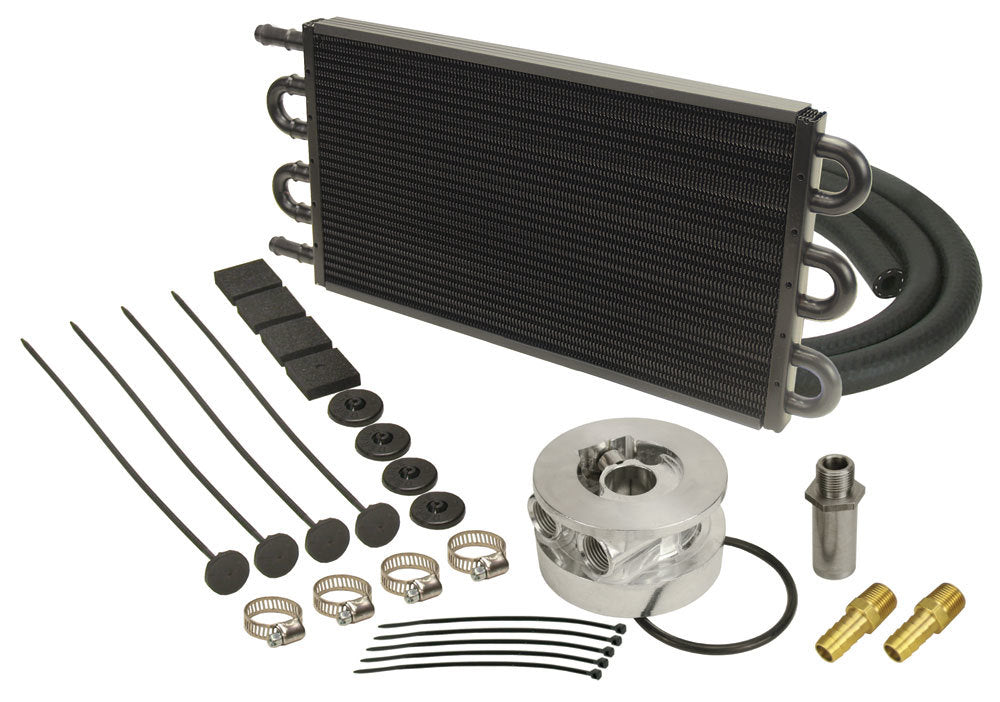 DERALE 15503 - Chevy Small Block/Big Block Engine Oil Cooler image