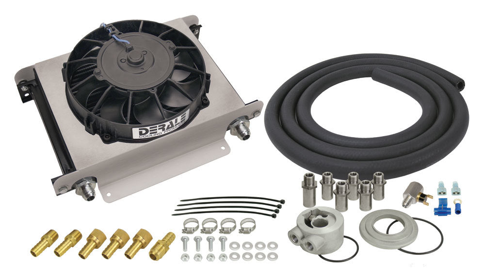 DERALE 15660 - Hyper-Cool Engine Oil Cooler Kit (-8AN) image