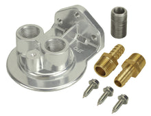 Load image into Gallery viewer, DERALE 15708 - Single Mount Oil Filter Mount Ports Up image