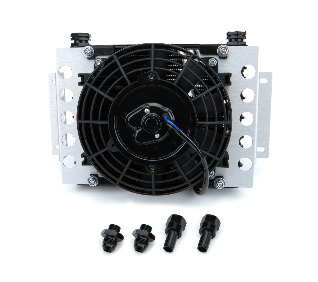 DERALE 15850 - Remote Oil Cooler w/Fan  image