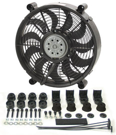 DERALE 16212 - 12in High Output RAD Fan Single image