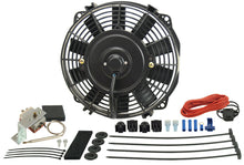 Load image into Gallery viewer, DERALE 16309 - 9in Fan Straight Blade Fan &amp;Thermostat 475 CFM image