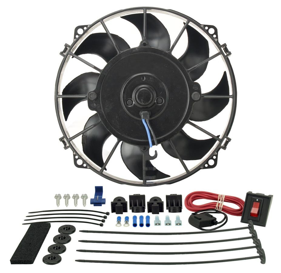 DERALE 16508 - 8in Tornado Electric Fan Premium Kit image