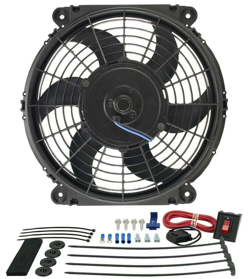 DERALE 16510 - 10 Tornado Electric Fan   image