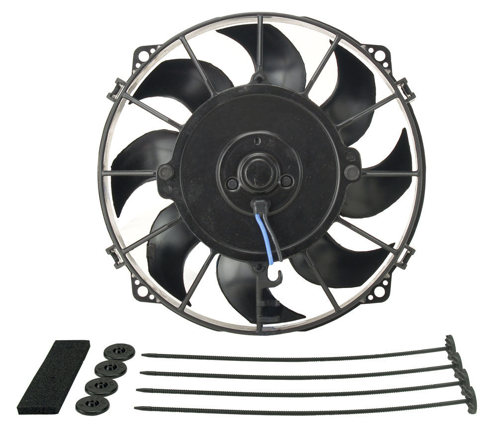 DERALE 16618 - 8in Tornado Electric Fan w/Standard  Mounting Kit image