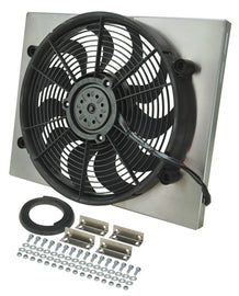 DERALE 16823 - RAD Fan w/Alum Shroud Assembly image