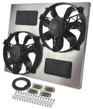 Load image into Gallery viewer, DERALE 16835 - Dual RAD Fan w/Alum Shroud Assembly image