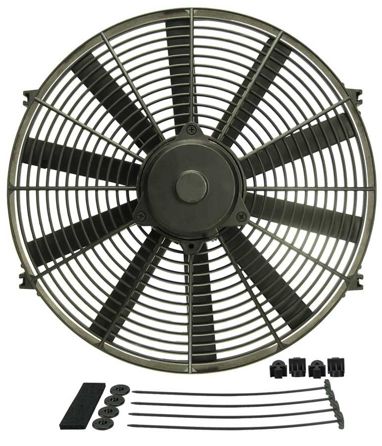 DERALE 16916 - 16 Straight Blade Electric Fan image