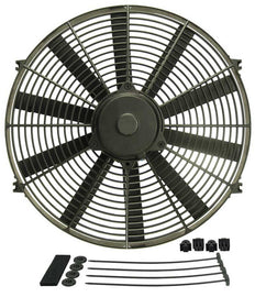 DERALE 16916 - 16 Straight Blade Electric Fan image