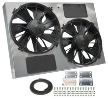 Load image into Gallery viewer, DERALE 16927 - 13in Dual High Output RAD Fans Puller image