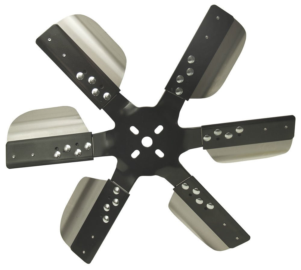 DERALE 17617 - 17in Hd Stainless Flex Fan image