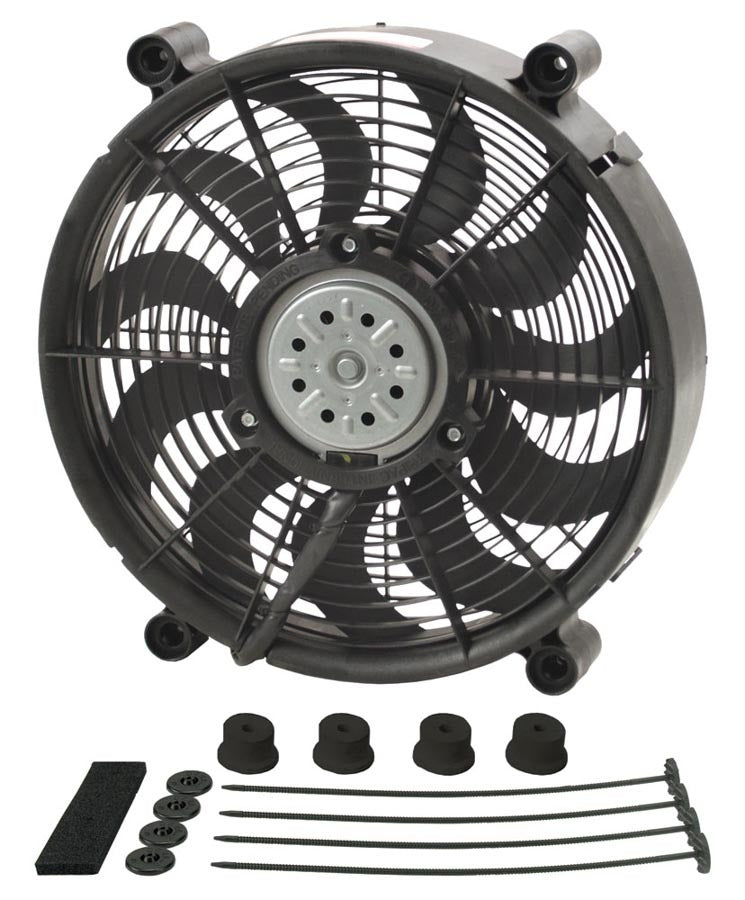 DERALE 18212 - 12in High Output Electrc Fan Standard Kit image