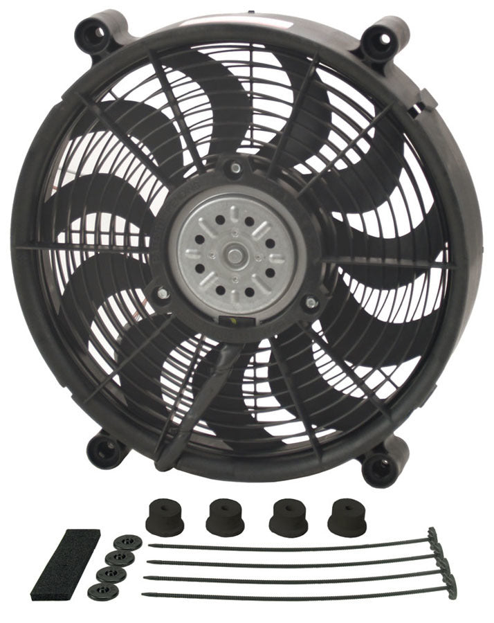 DERALE 18214 - 14in High Output Electrc Fan Std Kit image