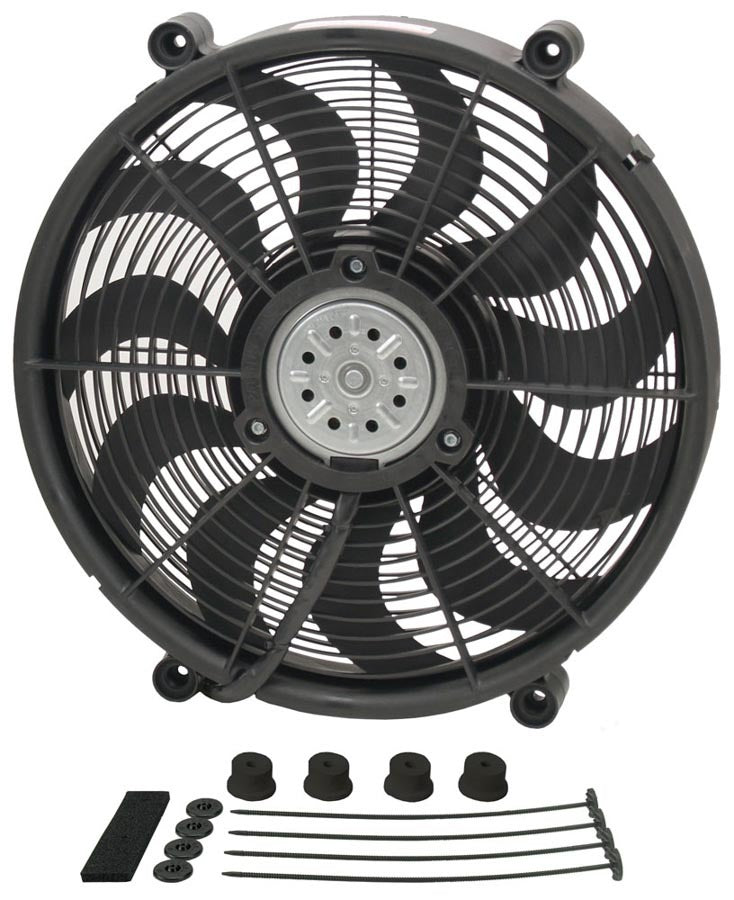 DERALE 18217 - 17in High Output Electrc Fan Std Kit image