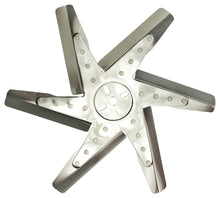 Load image into Gallery viewer, DERALE 19717 - 17in Stainless Steel Flex Fan (Chrm Hub) image