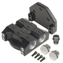 Load image into Gallery viewer, DERALE 35709 - Single Mount Oil Filter Mount Side Ports image