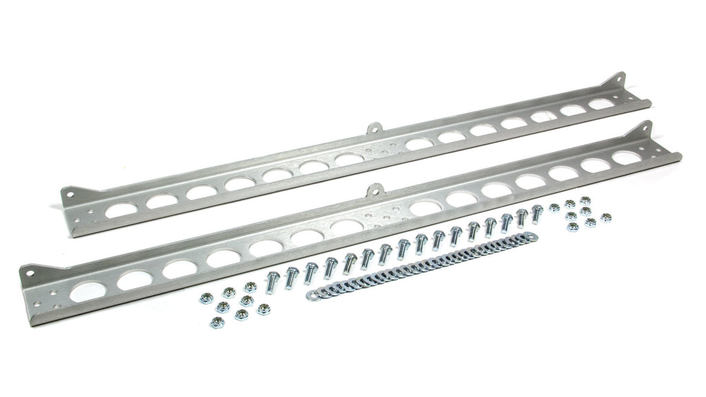 DERALE 50022 - Dual Cooler Mounting Brackets Aluminum image