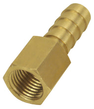 Load image into Gallery viewer, DERALE 98104 - Straight Hose Barb Fitti ng 1/4 NPT F x 3/8 Barb image