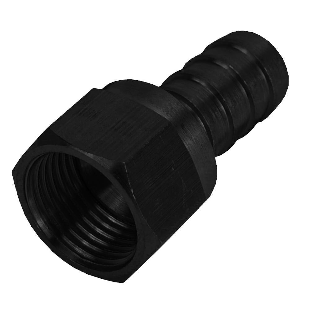 DERALE 98202 - -8AN Female Swivel x 1/2 in Barb Fitting image