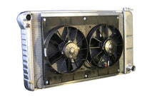 Load image into Gallery viewer, DEWITTS RADIATOR 32-4139003M - Radiator w/Fans Chevelle 68-72 Manual Trans Raw image