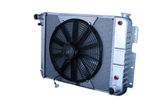 Load image into Gallery viewer, DEWITTS RADIATOR 32-4139004A - Radiator w/Fans Camaro 67-69 SBC Auto Trans Raw image