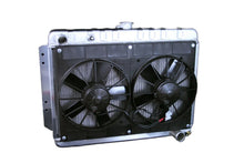 Load image into Gallery viewer, DEWITTS RADIATOR 32-4139016A - Radiator w/Fans Impala 65-70 Auto Trans Raw image