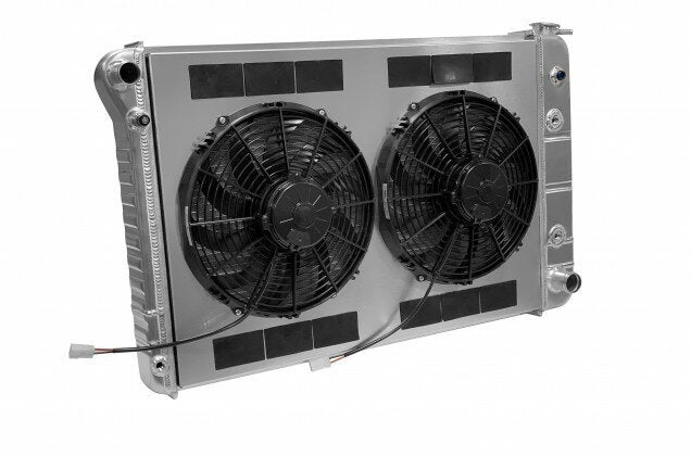 DEWITTS RADIATOR 32-4139019A - Radiator w/Fans C-10 Trk 73-86 Trans Raw image