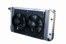 Load image into Gallery viewer, DEWITTS RADIATOR 32-4139034A - Radiator w/Fans Chevelle 73-77 Auto Trans Raw image