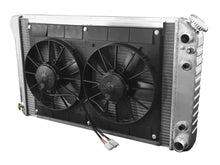 Load image into Gallery viewer, DEWITTS RADIATOR 32-6139005A - Radiator w/Fans Camaro 70-81 LS Auto Trans Raw image