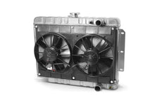 Load image into Gallery viewer, DEWITTS RADIATOR 32-6139014M - Radiator w/Fans Impala LS 59-64 Man Trans Raw image