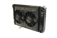 Load image into Gallery viewer, DEWITTS RADIATOR 32-6239005A - Radiator w/Fans Camaro LS 70-81 Auto Trans Blk image